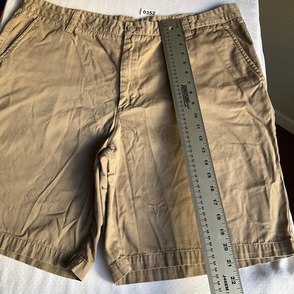 Basic Editions Mens Casual Cargo Khaki Shorts, size 42, Tan - Picture 3 of 9